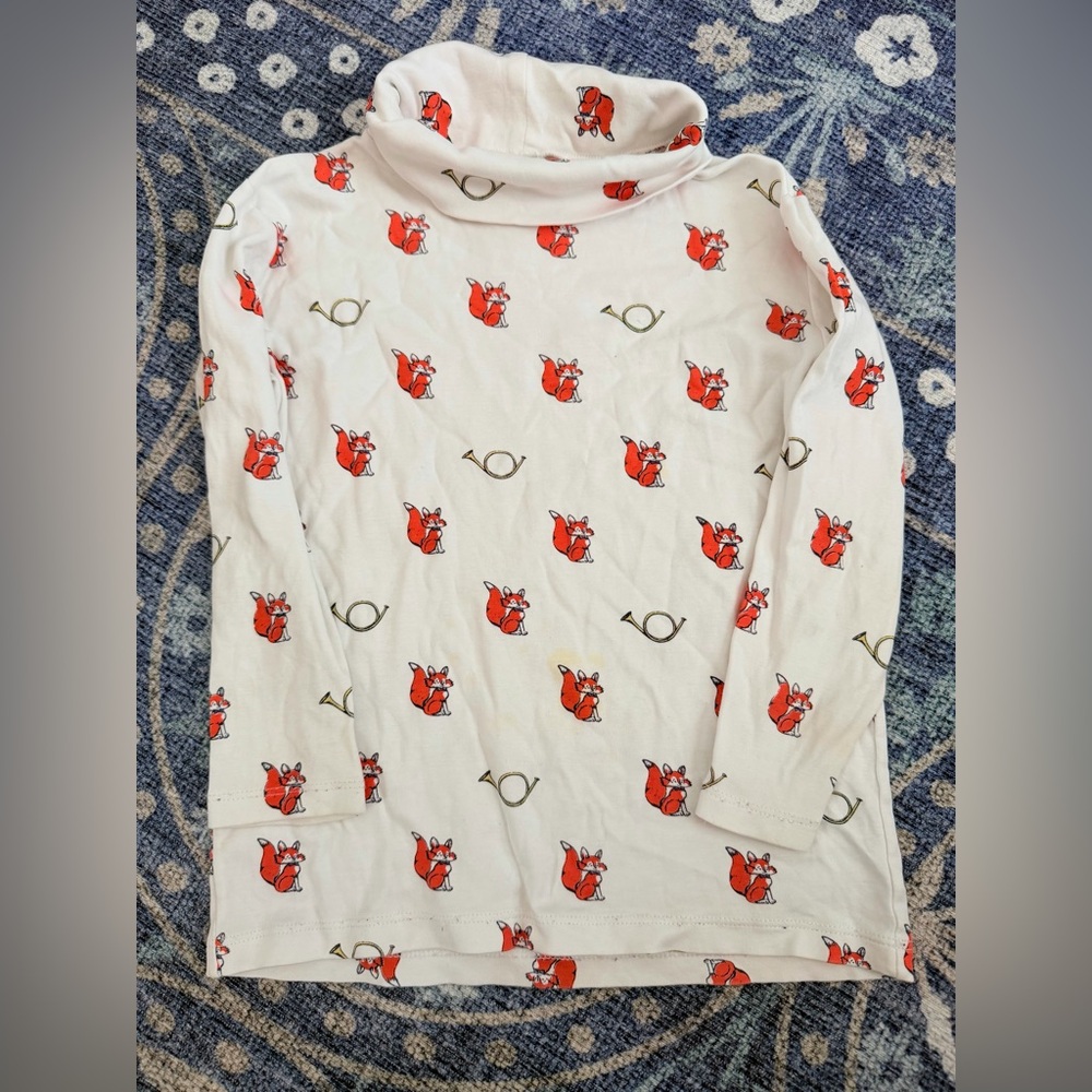 TBBC pima turtleneck 🦊